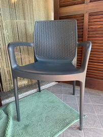 4 sedie da giardino