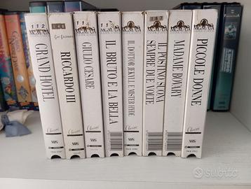 VHS 8 film classici 