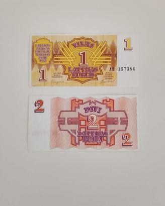 Banconote Lettonia