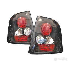 FANALI SKODA OCTAVIA 97-04 FONDO NERO