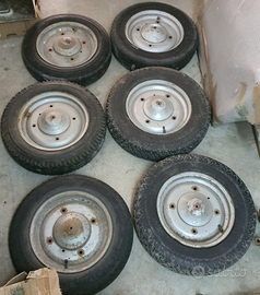 6 ruote per Fiat 500 D
