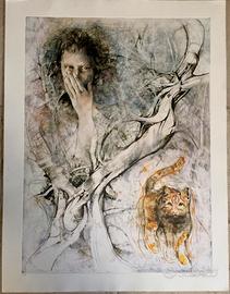 Renzo Vespignani cartella di quattro litografie