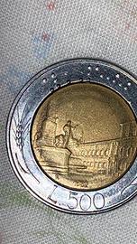 500 lire 1982 moneta bimetallica
