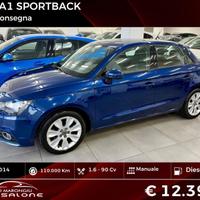 Audi A1 SPB 1.6 TDI Attraction FINANZIABILE
