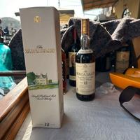 Bottiglia Macallan 12 years old vintage chiusa