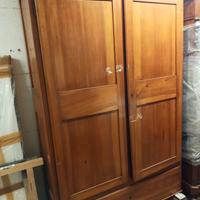 Coppia di armadi 2 ante+cassettone anno 1920