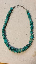 collana turchesi etnica Tibet