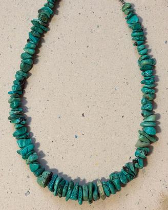 collana turchesi etnica Tibet