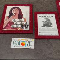 Grand Theft Auto - Quadri e targhe da collezione