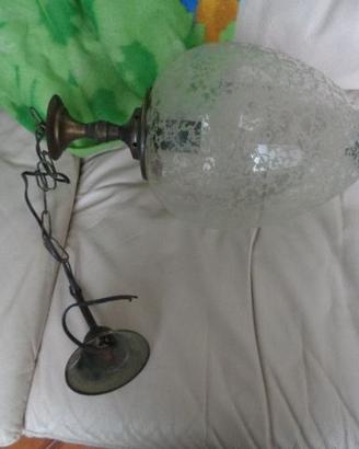 Lampadario antico vintage x collezionisti permuto