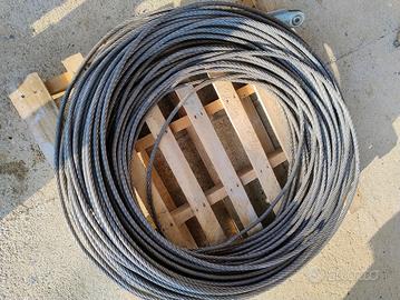 Cavo acciaio per verricello forestale