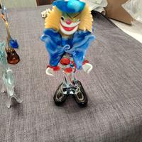 Pagliaccio vetro murano