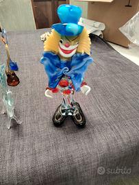 Pagliaccio vetro murano