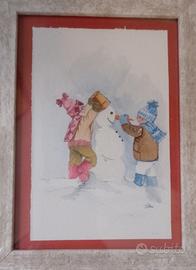 Quadro con stampa artistica