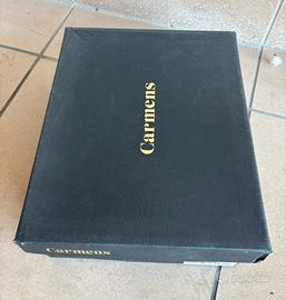 Sandali con zeppa neri