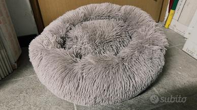 Cuccia per gatti morbida tipo donut