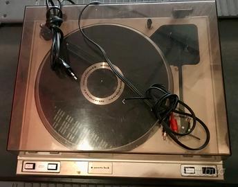 Turntable + tape deck da revisionare