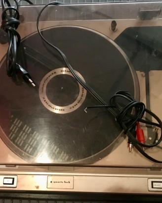 Turntable + tape deck da revisionare