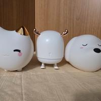 luce notturna + umidificatore/profumatore ambienti