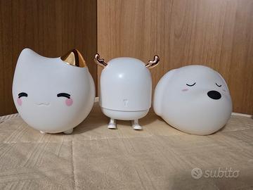 luce notturna + umidificatore/profumatore ambienti