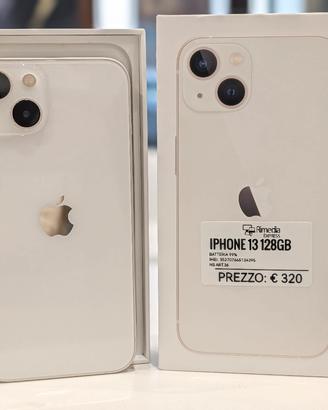 iPhone 13 128GB bianco usato garanzia 