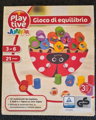 Gioco di equilibrio Coccinella 3 - 6 anni