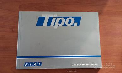 libretto uso e manutenzione Fiat Tipo 