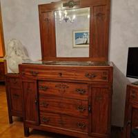 Cassetone e comodini + Armadio