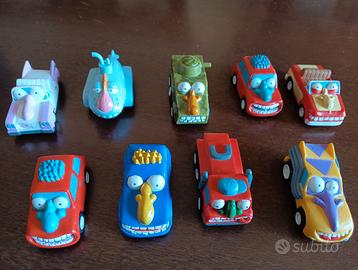 giocattoli macchinine bambino con faccine