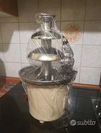 Fontana per il cioccolato acciaio inox