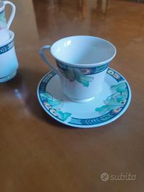 6 tazzine con piattino 