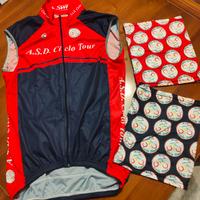  Gilet/smanicato Antivento  SWORD + 2 scaldacollo