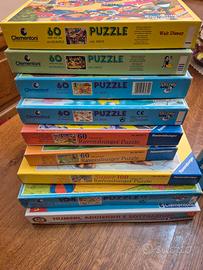 giochi e puzzle vintage