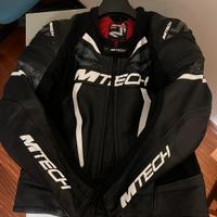 Giacca in pelle mtech
