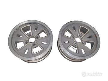 2 Cerchi In Lega Da 13" Per Bmw 1602 - 2002 TII