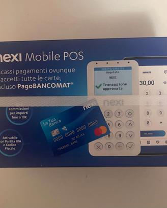 Nexi Mobile POS Nuovo Sigillato