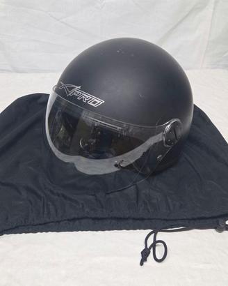 Casco Demi Jet - Nero Opaco - Taglia XS (53-54 cm)