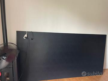 🪑🖤 Pannello OSB rivestito in similpelle nera