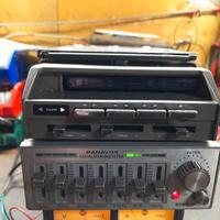 mangianastri auto e amplificatore (funzionante)