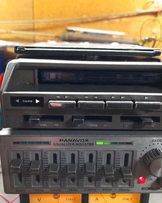 mangianastri auto e amplificatore (funzionante)