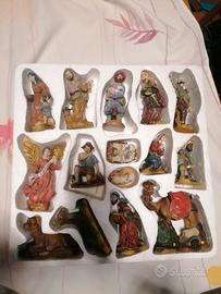 15 Pastori con natività nuovi 10 cm