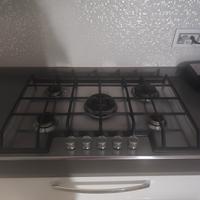 Piano cottura a gas 5 fuochi