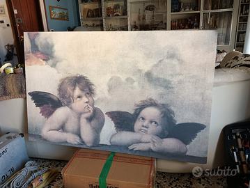 stampa su tela angeli Raffaello