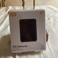 WD Elements Portable HDD 2TB – Modello WDBU6Y0020B
