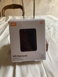 WD Elements Portable HDD 2TB – Modello WDBU6Y0020B