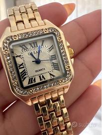 Orologio Donna Elegante Color Oro – Nuovo