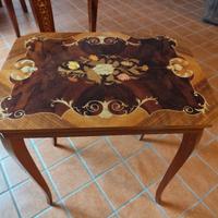tavolino classico legno massello 