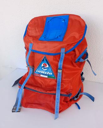 Zaino Vintage Invicta Alpinismus Anni 80 Montagna 