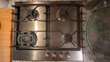 piano cottura 4 fuochi whirlpool ixelium