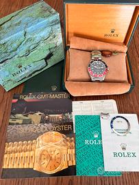 Rolex Gmt 16710 full full set anno 1998
